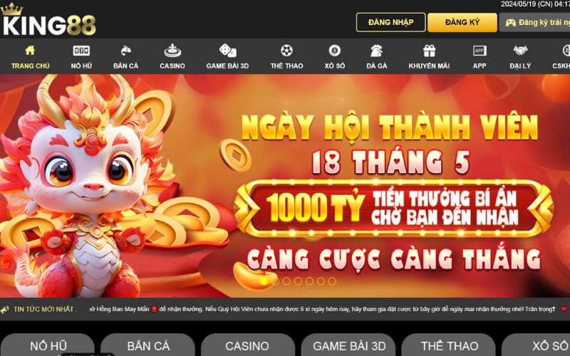 Hỏi đáp ngay tại trang chủ King88