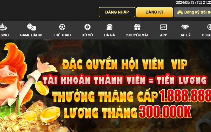 Trở thành VIP ngay hôm nay cùng King88